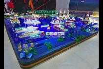 中國石油海上應急救援綜合展示沙盤模型